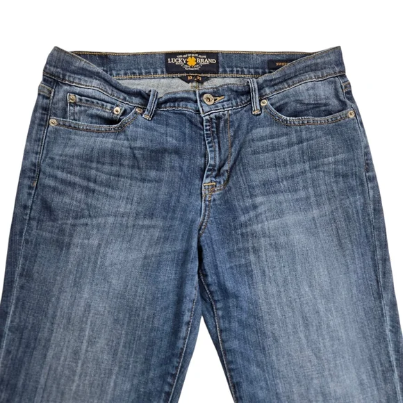 Lucky Brand Women 10/30 Sweet'N Low Blue Denim Jeans - Picture 3 of 13